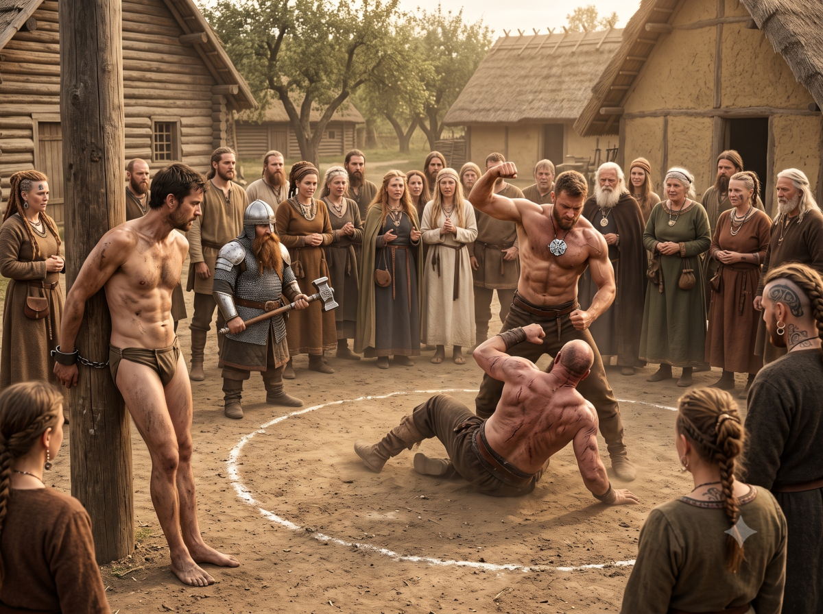 The fight